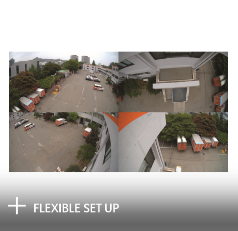 flexible setup cctv camera